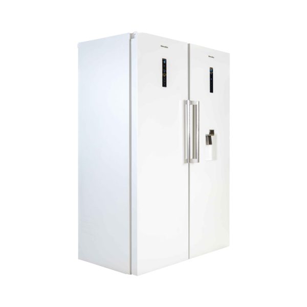 یخچال فریزر دوقلو هیمالیا مدل آیس ایج r600 استیل روشن