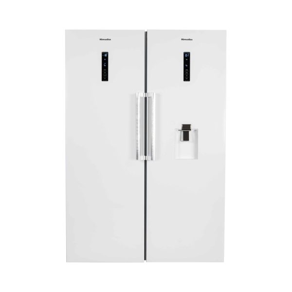 یخچال فریزر دوقلو هیمالیا مدل آیس ایج r600 سفید متالیک