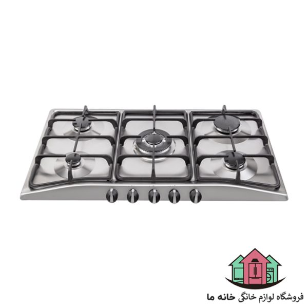 اجاق گاز استیل درسا مدل رایکا DG2207-5 M